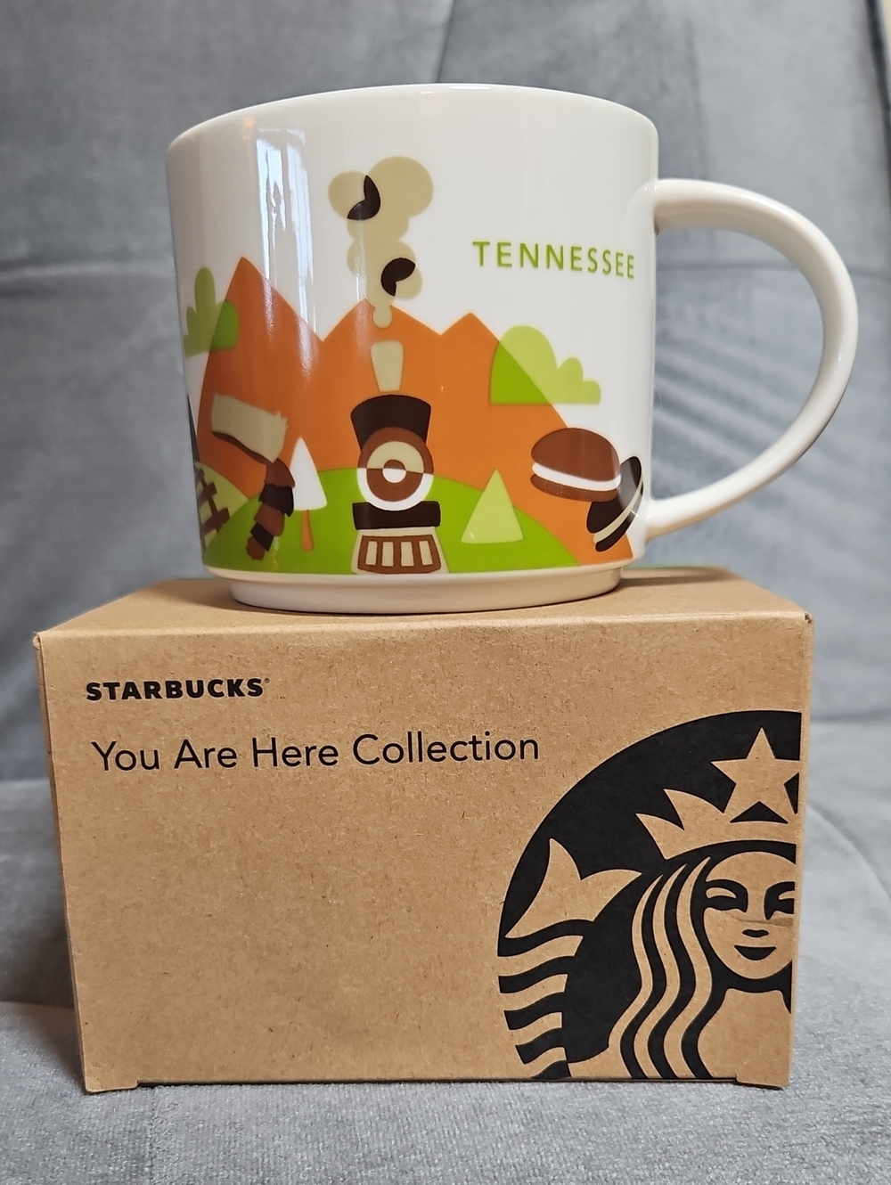 NIB ☕️ Starbucks TENNESSEE - You Are Here Collection - Coffee Mug (14 fl. oz.)